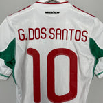 Shop 2010 MEXICO G.DOS SANTOS #10 BIOCENTENARIO *PLAYER ISSUE* AWAY SHIRT (S) ADIDAS, classic football shirts, vintage football shirts & retro soccer jerseys at Cult Kits