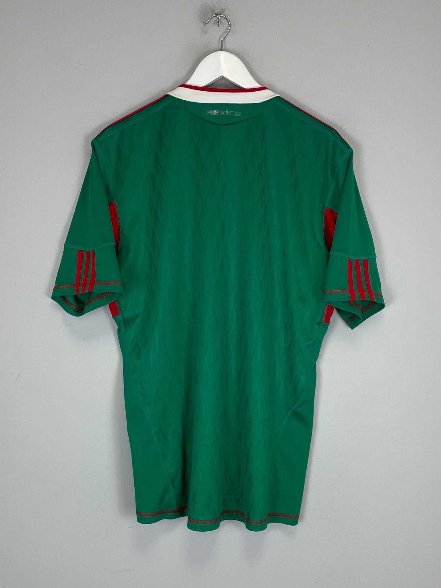 Shop 2010 MEXICO HOME SHIRT (L) ADIDAS, classic football shirts, vintage football shirts & retro soccer jerseys at Cult Kits