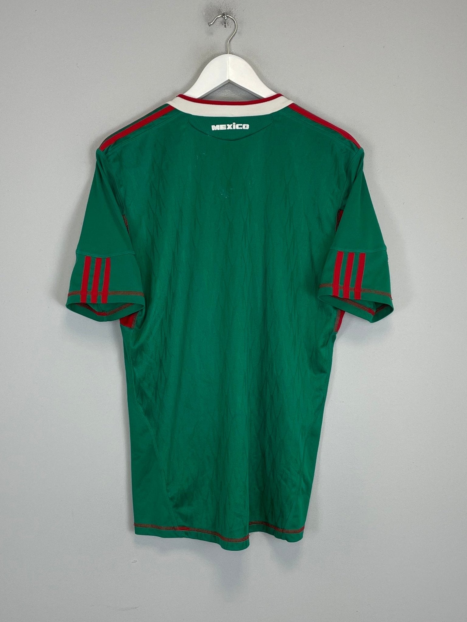 Shop 2010 MEXICO HOME SHIRT (M) ADIDAS, classic football shirts, vintage football shirts & retro soccer jerseys at Cult Kits