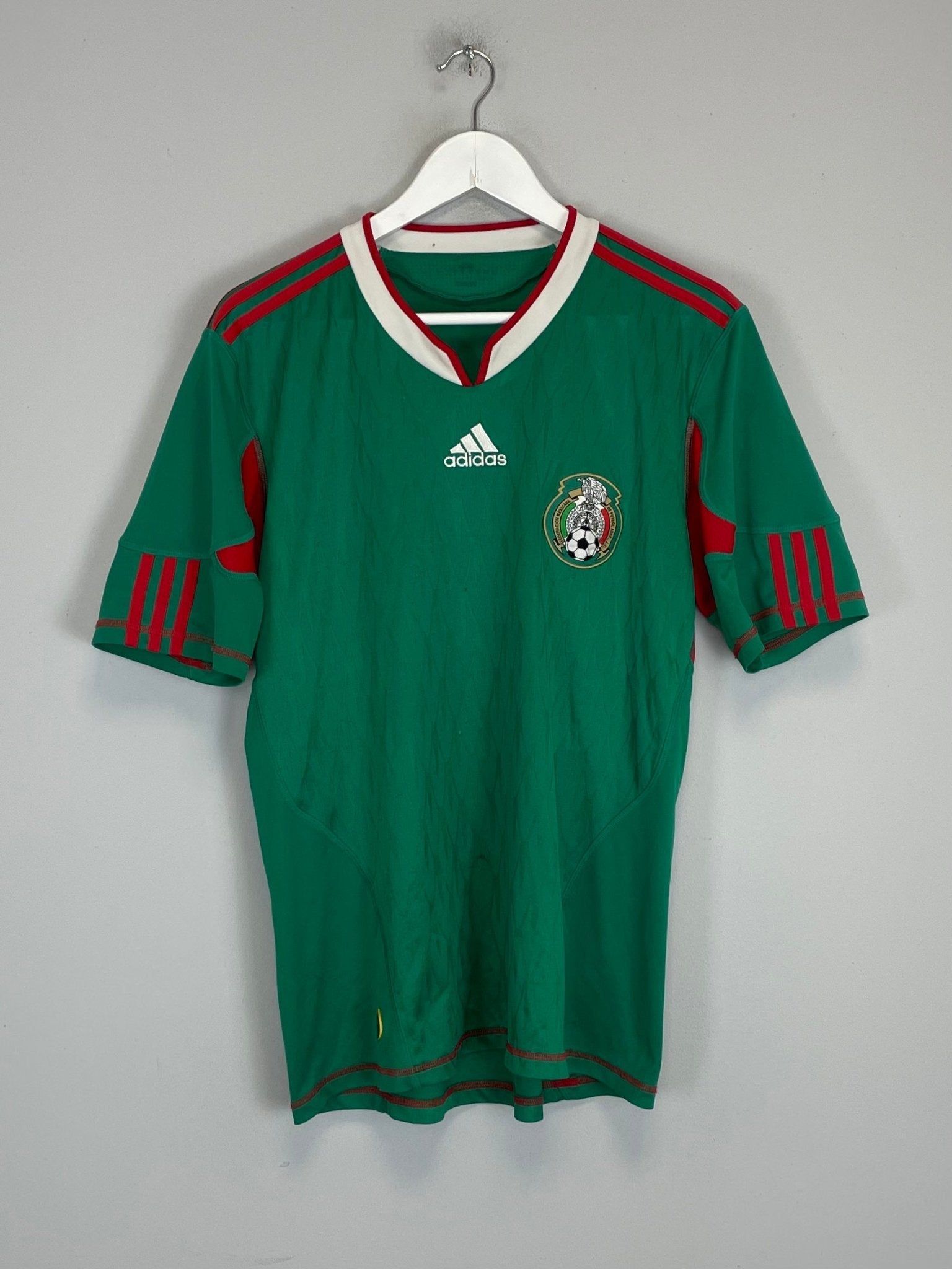 Shop 2010 MEXICO HOME SHIRT (M) ADIDAS, classic football shirts, vintage football shirts & retro soccer jerseys at Cult Kits