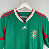 Shop 2010 MEXICO HOME SHIRT (M) ADIDAS, classic football shirts, vintage football shirts & retro soccer jerseys at Cult Kits