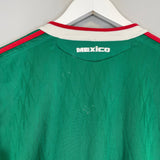 Shop 2010 MEXICO HOME SHIRT (M) ADIDAS, classic football shirts, vintage football shirts & retro soccer jerseys at Cult Kits