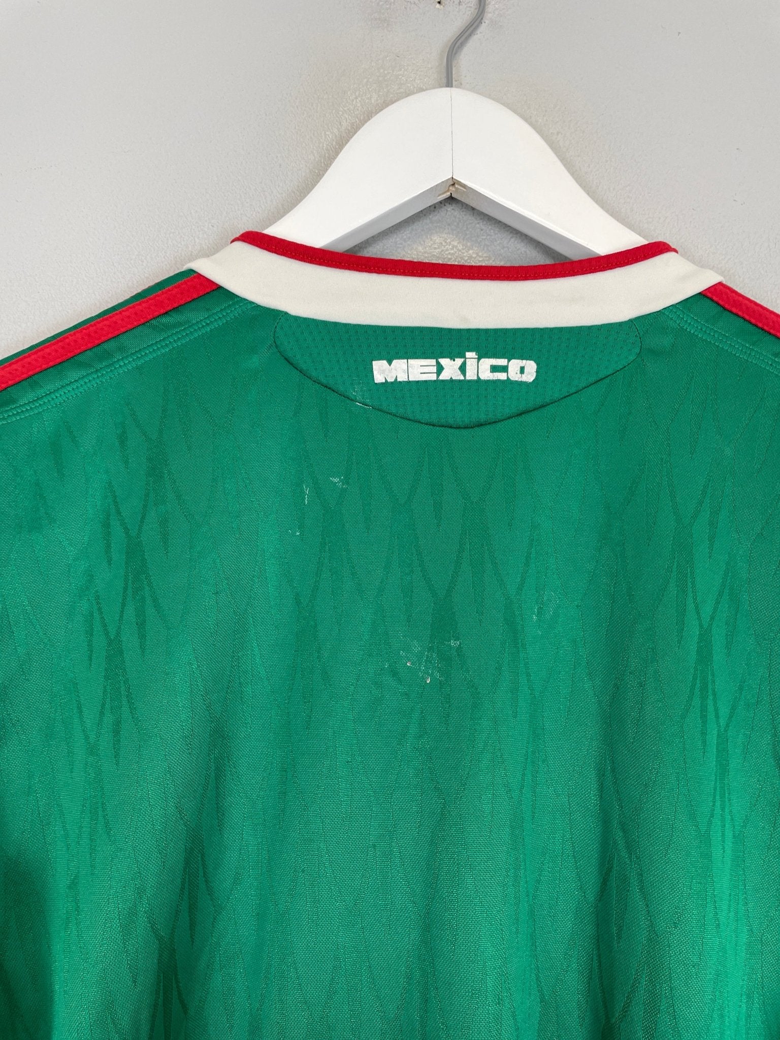 Shop 2010 MEXICO HOME SHIRT (M) ADIDAS, classic football shirts, vintage football shirts & retro soccer jerseys at Cult Kits