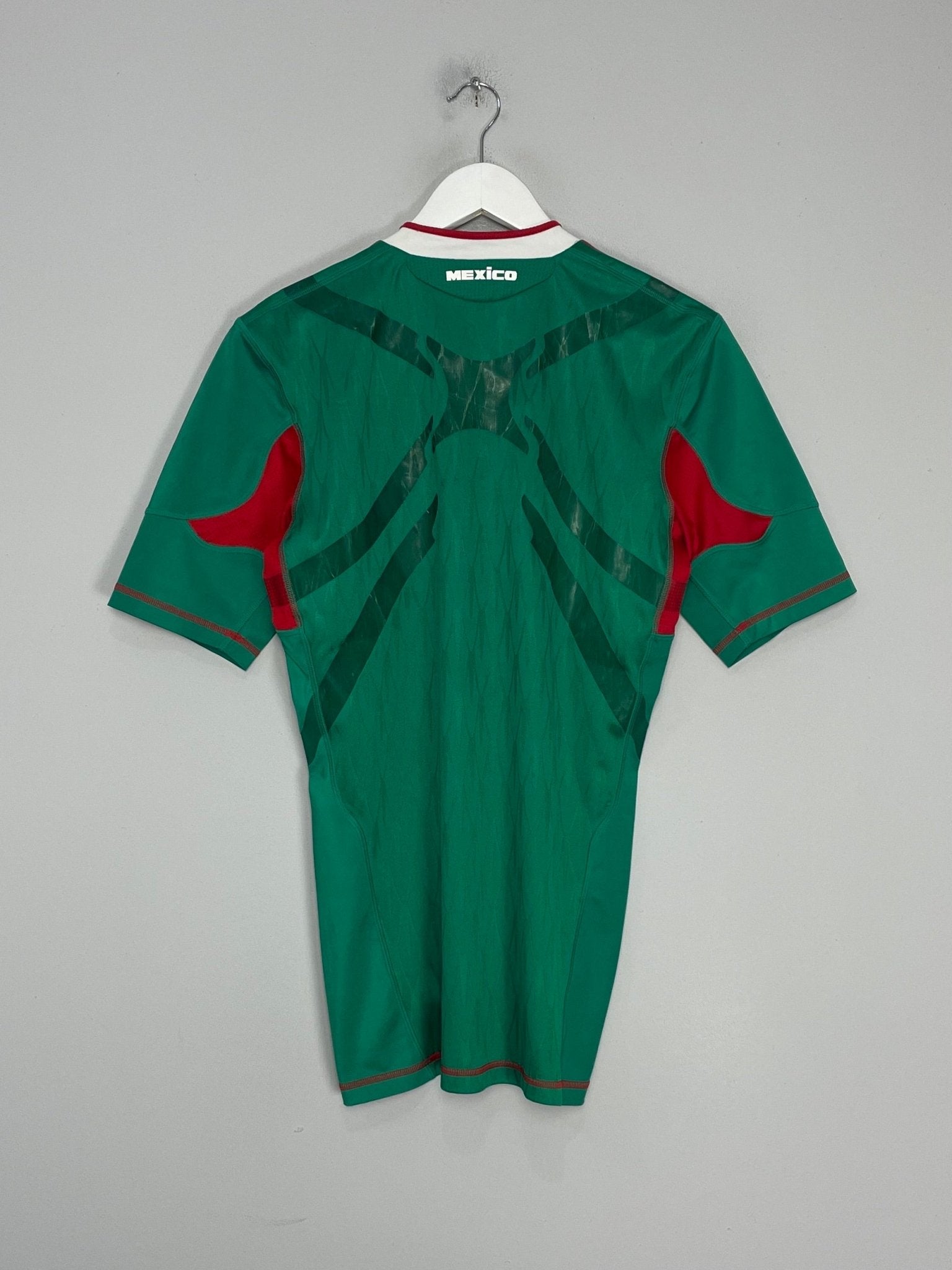 Shop 2010 MEXICO *PLAYER ISSUE* HOME SHIRT (M) ADIDAS, classic football shirts, vintage football shirts & retro soccer jerseys at Cult Kits