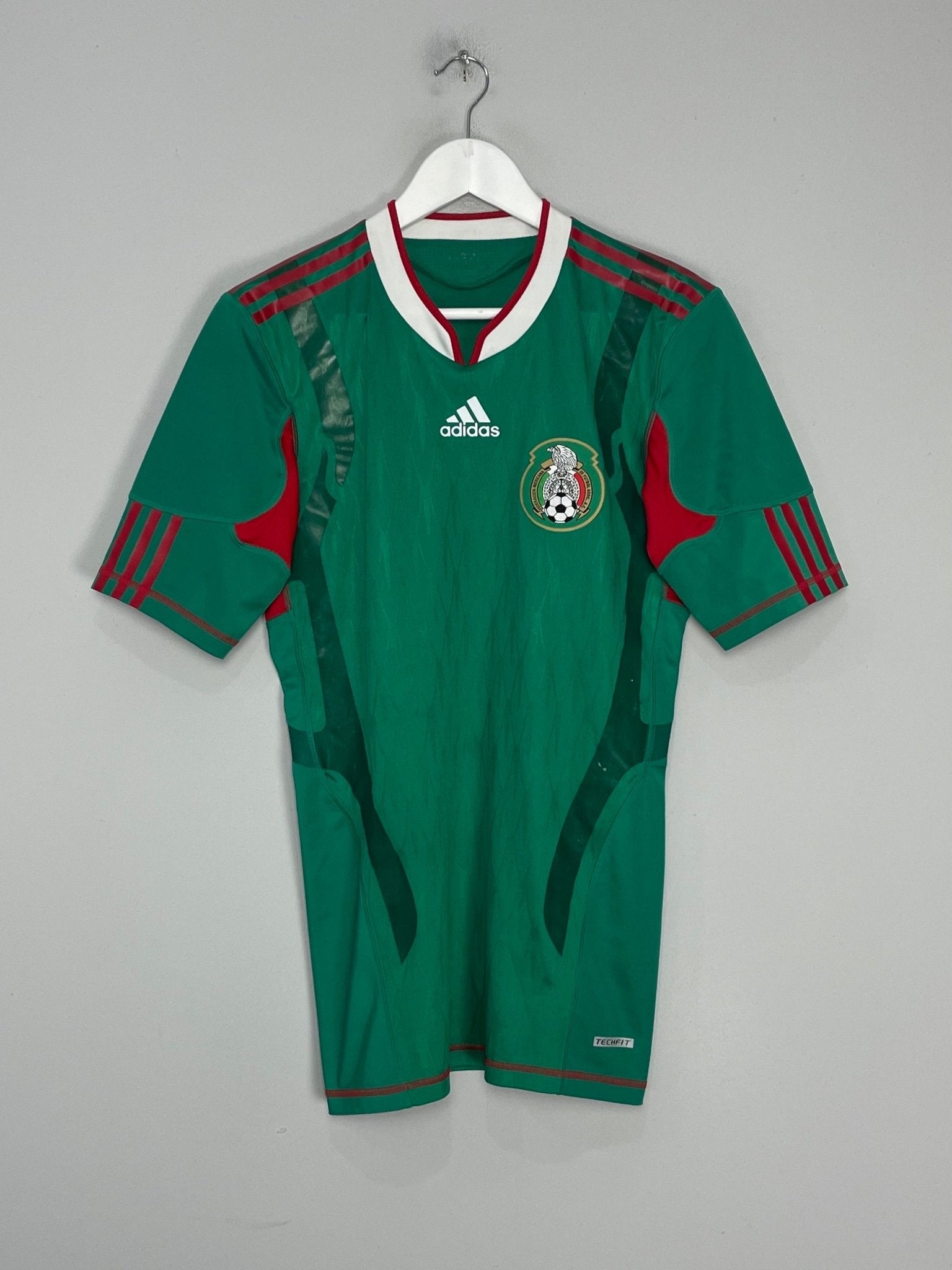 Shop 2010 MEXICO *PLAYER ISSUE* HOME SHIRT (M) ADIDAS, classic football shirts, vintage football shirts & retro soccer jerseys at Cult Kits