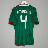 Shop 2010 MEXICO R.MARQUEZ #4 HOME SHIRT (M) ADIDAS, classic football shirts, vintage football shirts & retro soccer jerseys at Cult Kits