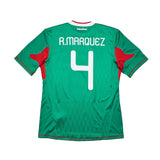 Buy 2010 Mexico R.Marquez 4 Home Shirt (M) Adidas ~ Free worldwide shipping ~ Authentic Vintage Football Shirts from Cult Kits