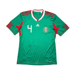 Buy 2010 Mexico R.Marquez 4 Home Shirt (M) Adidas ~ Free worldwide shipping ~ Authentic Vintage Football Shirts from Cult Kits