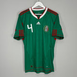 Shop 2010 MEXICO R.MARQUEZ #4 HOME SHIRT (M) ADIDAS, classic football shirts, vintage football shirts & retro soccer jerseys at Cult Kits