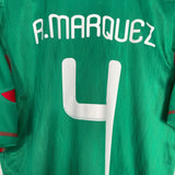 Shop 2010 MEXICO R.MARQUEZ #4 HOME SHIRT (M) ADIDAS, classic football shirts, vintage football shirts & retro soccer jerseys at Cult Kits