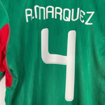 Shop 2010 MEXICO R.MARQUEZ #4 HOME SHIRT (M) ADIDAS, classic football shirts, vintage football shirts & retro soccer jerseys at Cult Kits