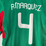 Shop 2010 MEXICO R.MARQUEZ #4 HOME SHIRT (M) ADIDAS, classic football shirts, vintage football shirts & retro soccer jerseys at Cult Kits