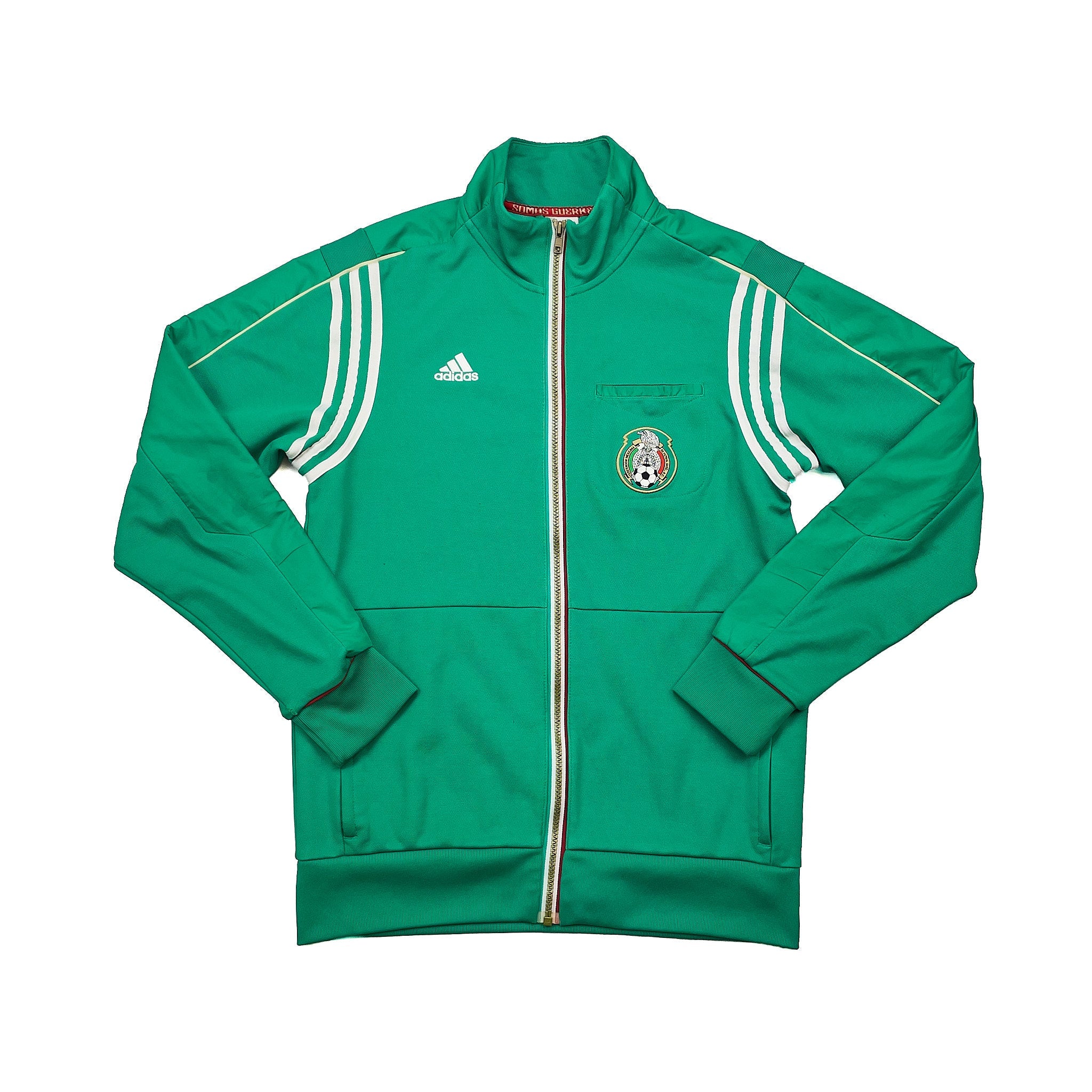 Buy 2010 Mexico Track Jacket (S) Adidas ~ Free worldwide shipping available ~ Authentic Vintage Football Shirts from Cult Kits
