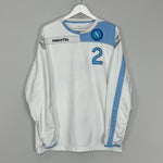 Shop 2010 NAPOLI #2 DRILL TOP (L) MACRON, classic football shirts, vintage football shirts & retro soccer jerseys at Cult Kits