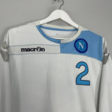Shop 2010 NAPOLI #2 DRILL TOP (L) MACRON, classic football shirts, vintage football shirts & retro soccer jerseys at Cult Kits