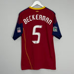 Shop 2010 REAL SALT LAKE BECKERMAN #5 *PLAYER ISSUE* HOME SHIRT (L) ADIDAS, classic football shirts, vintage football shirts & retro soccer jerseys at Cult Kits