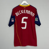 Shop 2010 REAL SALT LAKE BECKERMAN #5 *PLAYER ISSUE* HOME SHIRT (L) ADIDAS, classic football shirts, vintage football shirts & retro soccer jerseys at Cult Kits