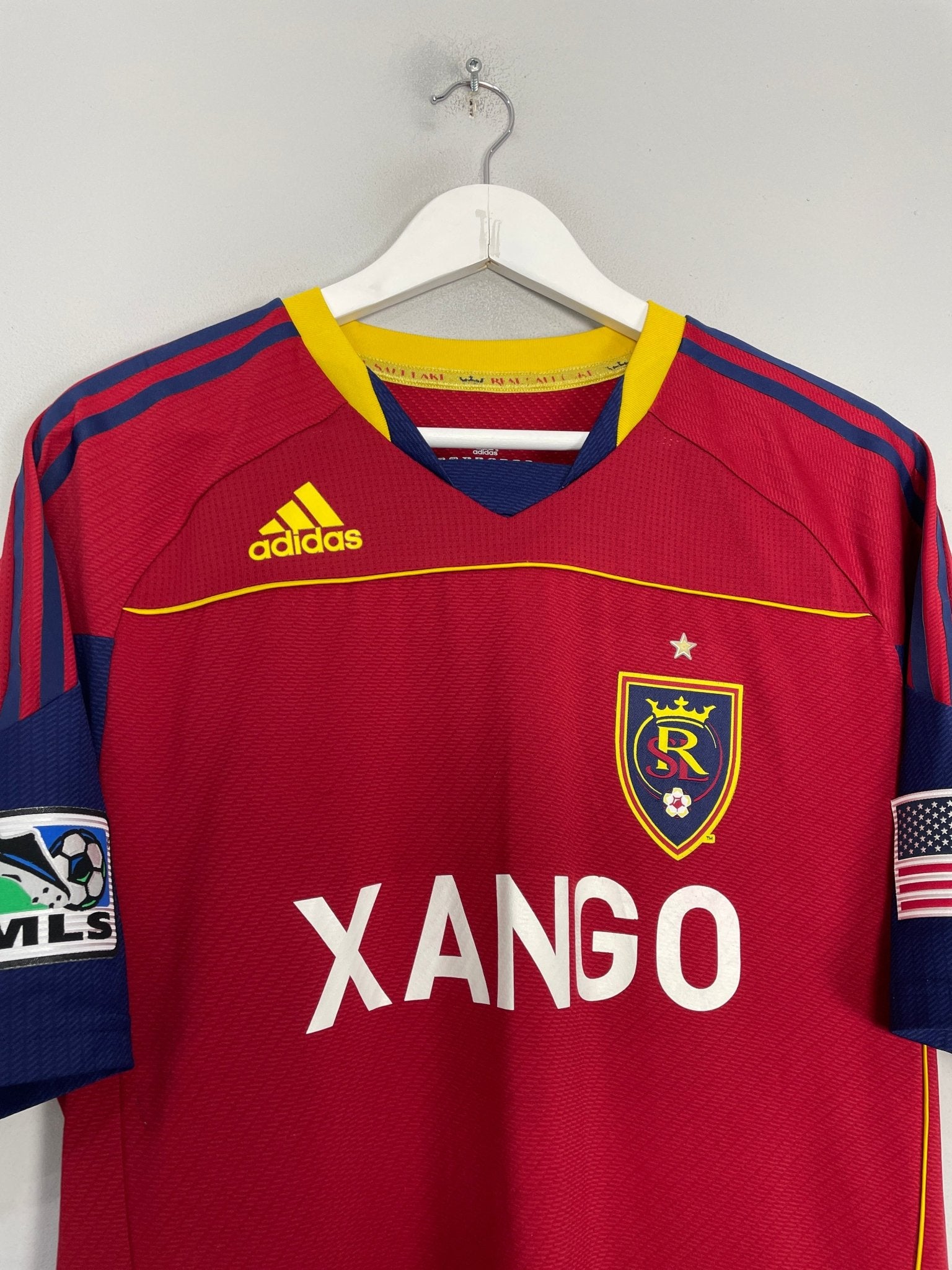 Shop 2010 REAL SALT LAKE BECKERMAN #5 *PLAYER ISSUE* HOME SHIRT (L) ADIDAS, classic football shirts, vintage football shirts & retro soccer jerseys at Cult Kits