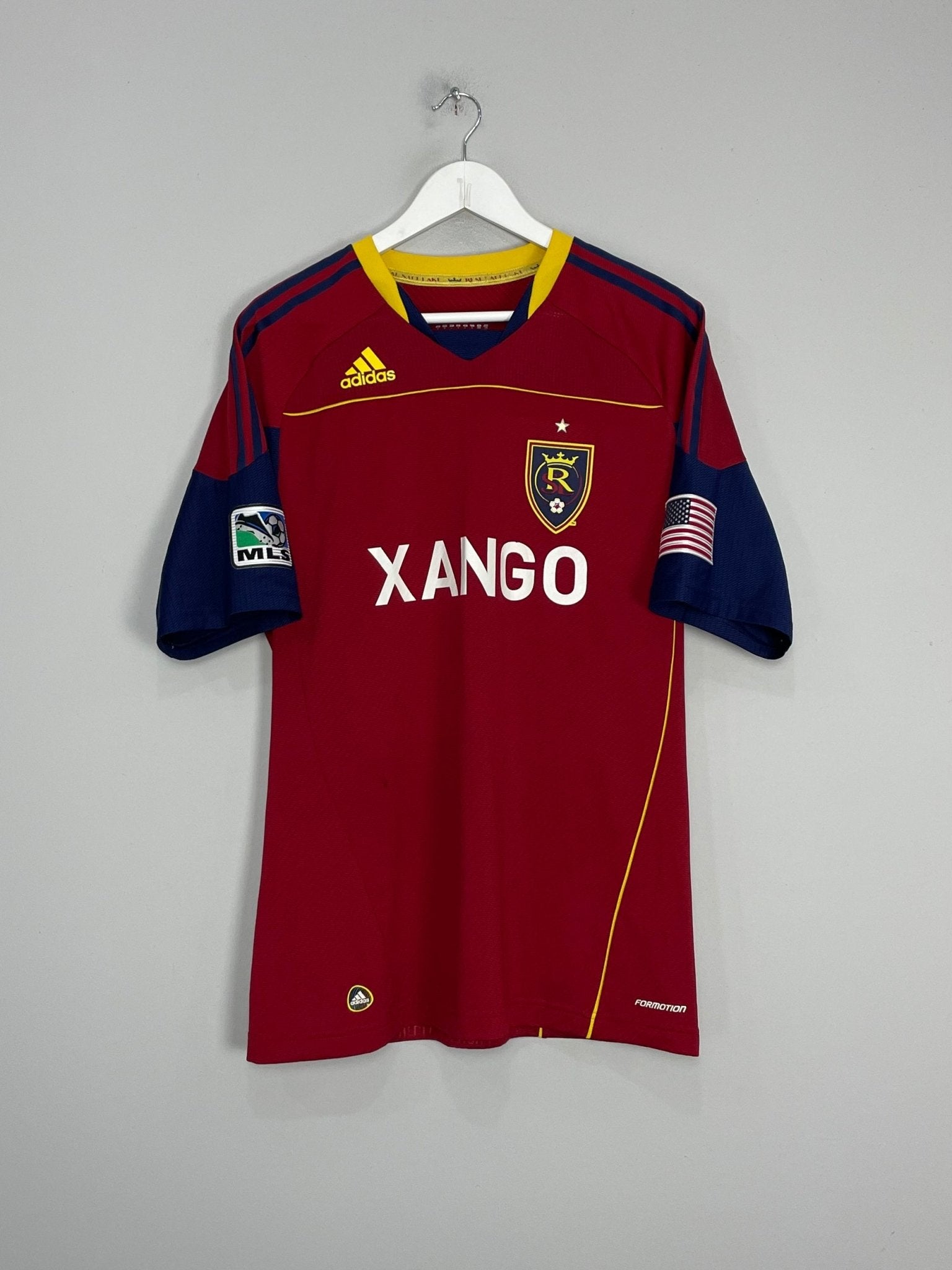 Shop 2010 REAL SALT LAKE BECKERMAN #5 *PLAYER ISSUE* HOME SHIRT (L) ADIDAS, classic football shirts, vintage football shirts & retro soccer jerseys at Cult Kits