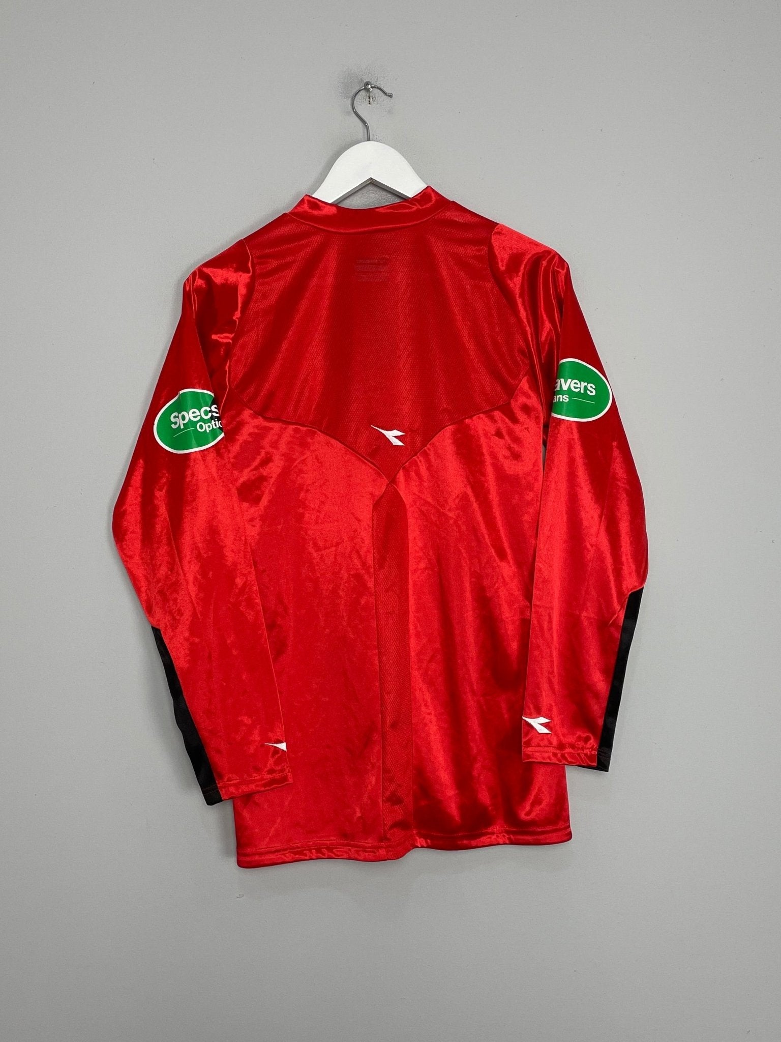 Shop 2010 SCOTTISH L/S REFEREE SHIRT (S) DIADORA, classic football shirts, vintage football shirts & retro soccer jerseys at Cult Kits