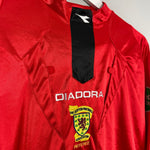 Shop 2010 SCOTTISH L/S REFEREE SHIRT (S) DIADORA, classic football shirts, vintage football shirts & retro soccer jerseys at Cult Kits