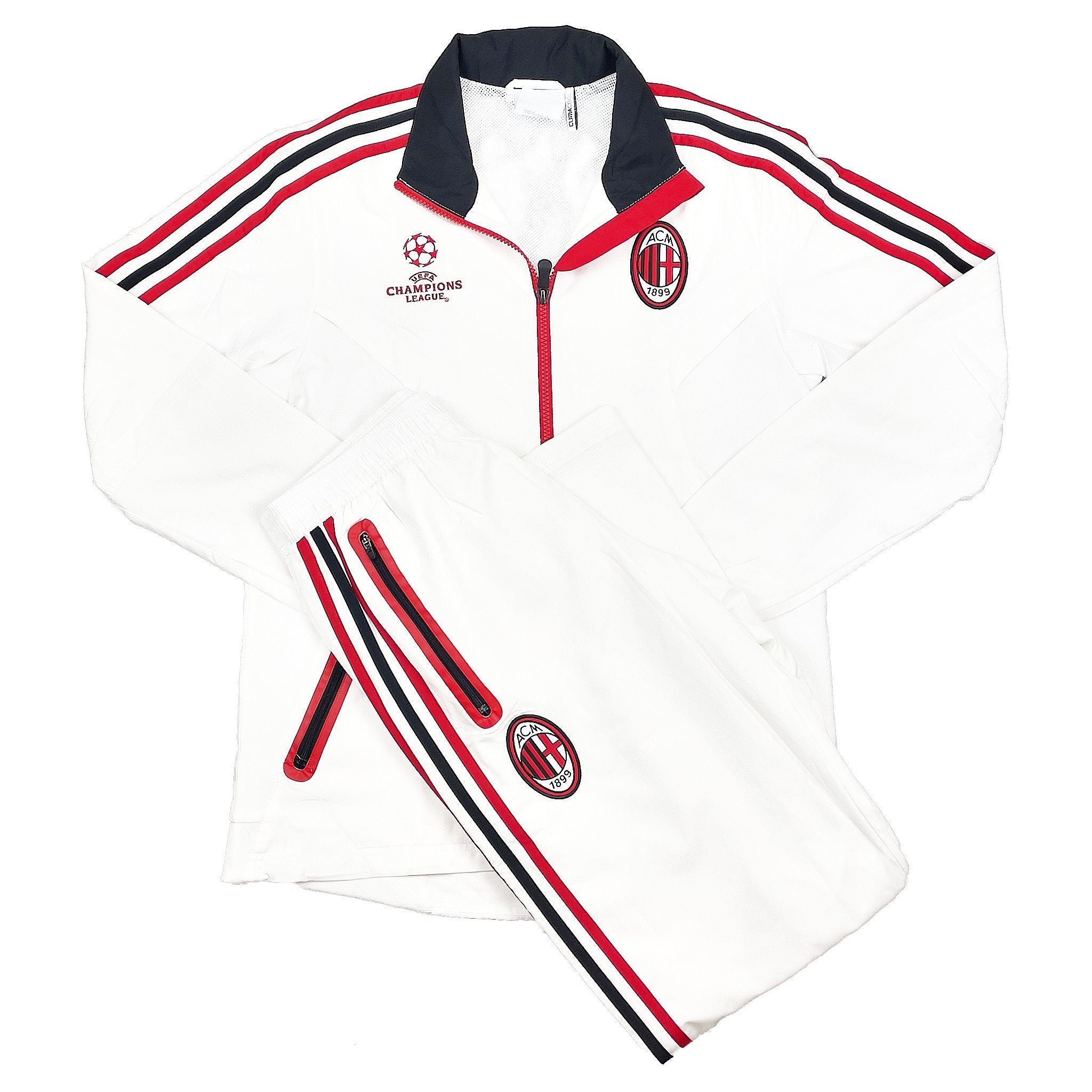 Buy 2010/11 AC MILAN FULL TRACKSUIT (S) ADIDAS ~ Free worldwide shipping available ~ Authentic Vintage Football Shirts from Cult Kits
