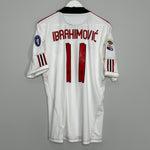 Shop 2010/11 AC MILAN IBRAHIMOVIC #11 AWAY SHIRT (L) ADIDAS, classic football shirts, vintage football shirts & retro soccer jerseys at Cult Kits