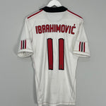 Shop 2010/11 AC MILAN IBRAHIMOVIC #11 AWAY SHIRT (S) ADIDAS, classic football shirts, vintage football shirts & retro soccer jerseys at Cult Kits