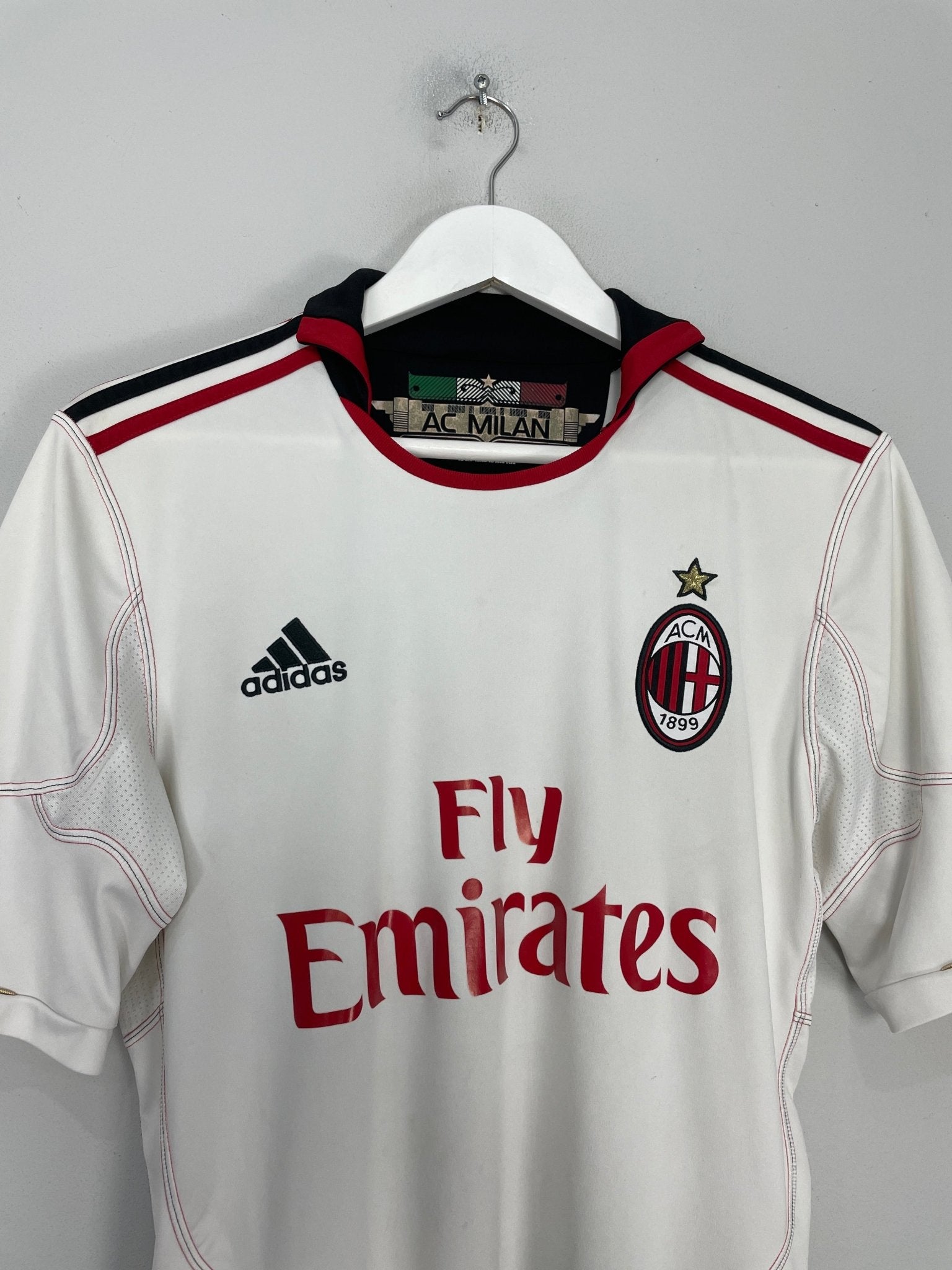Shop 2010/11 AC MILAN IBRAHIMOVIC #11 AWAY SHIRT (S) ADIDAS, classic football shirts, vintage football shirts & retro soccer jerseys at Cult Kits