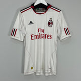 Shop 2010/11 AC MILAN IBRAHIMOVIC #11 AWAY SHIRT (S) ADIDAS, classic football shirts, vintage football shirts & retro soccer jerseys at Cult Kits