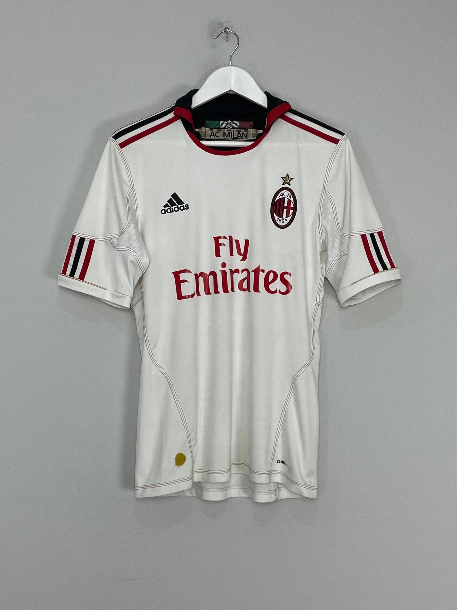 Shop 2010/11 AC MILAN IBRAHIMOVIC #11 AWAY SHIRT (S) ADIDAS, classic football shirts, vintage football shirts & retro soccer jerseys at Cult Kits