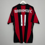 Shop 2010/11 AC MILAN IBRAHIMOVIC #11 HOME SHIRT (XL) ADIDAS, classic football shirts, vintage football shirts & retro soccer jerseys at Cult Kits