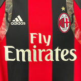 Shop 2010/11 AC MILAN *PLAYER ISSUE* HOME SHIRT (M) ADIDAS, classic football shirts, vintage football shirts & retro soccer jerseys at Cult Kits