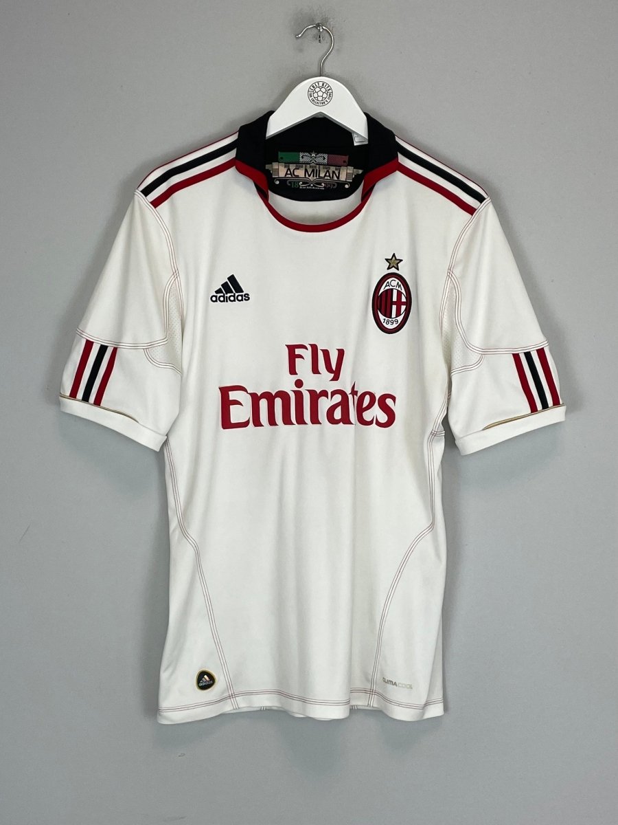 2010/11 AC MILAN RONALDINHO 80 AWAY SHIRT (M) ADIDAS - Cult Kits - Medium - Buy Vintage Football Shirts, Authentic Retro Football Shirts For Sale, Classic Football Shirts & Soccer Jersey