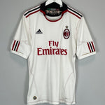 2010/11 AC MILAN RONALDINHO 80 AWAY SHIRT (M) ADIDAS - Cult Kits - Medium - Buy Vintage Football Shirts, Authentic Retro Football Shirts For Sale, Classic Football Shirts & Soccer Jersey