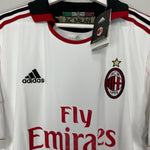 Shop 2010/11 AC MILAN RONALDINHO #80 *BNWT* AWAY SHIRT (L) ADIDAS, classic football shirts, vintage football shirts & retro soccer jerseys at Cult Kits