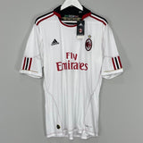 Shop 2010/11 AC MILAN RONALDINHO #80 *BNWT* AWAY SHIRT (L) ADIDAS, classic football shirts, vintage football shirts & retro soccer jerseys at Cult Kits