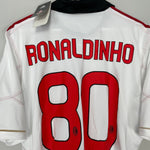 Shop 2010/11 AC MILAN RONALDINHO #80 *BNWT* AWAY SHIRT (L) ADIDAS, classic football shirts, vintage football shirts & retro soccer jerseys at Cult Kits