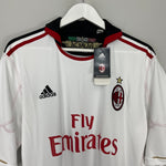 Shop 2010/11 AC MILAN RONALDINHO #80 *BNWT* AWAY SHIRT (L) ADIDAS, classic football shirts, vintage football shirts & retro soccer jerseys at Cult Kits