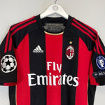 2010/11 AC MILAN RONALDINHO 80 C/L HOME SHIRT (S) ADIDAS - Cult Kits - Small - Buy Vintage Football Shirts, Authentic Retro Football Shirts For Sale, Classic Football Shirts & Soccer Jersey