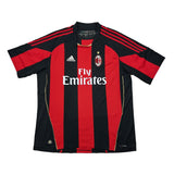 Buy 2010/11 AC Milan Ronaldinho 80 Home Shirt (L) Adidas ~ Free worldwide shipping available ~ Authentic Vintage Football Shirts from Cult Kits