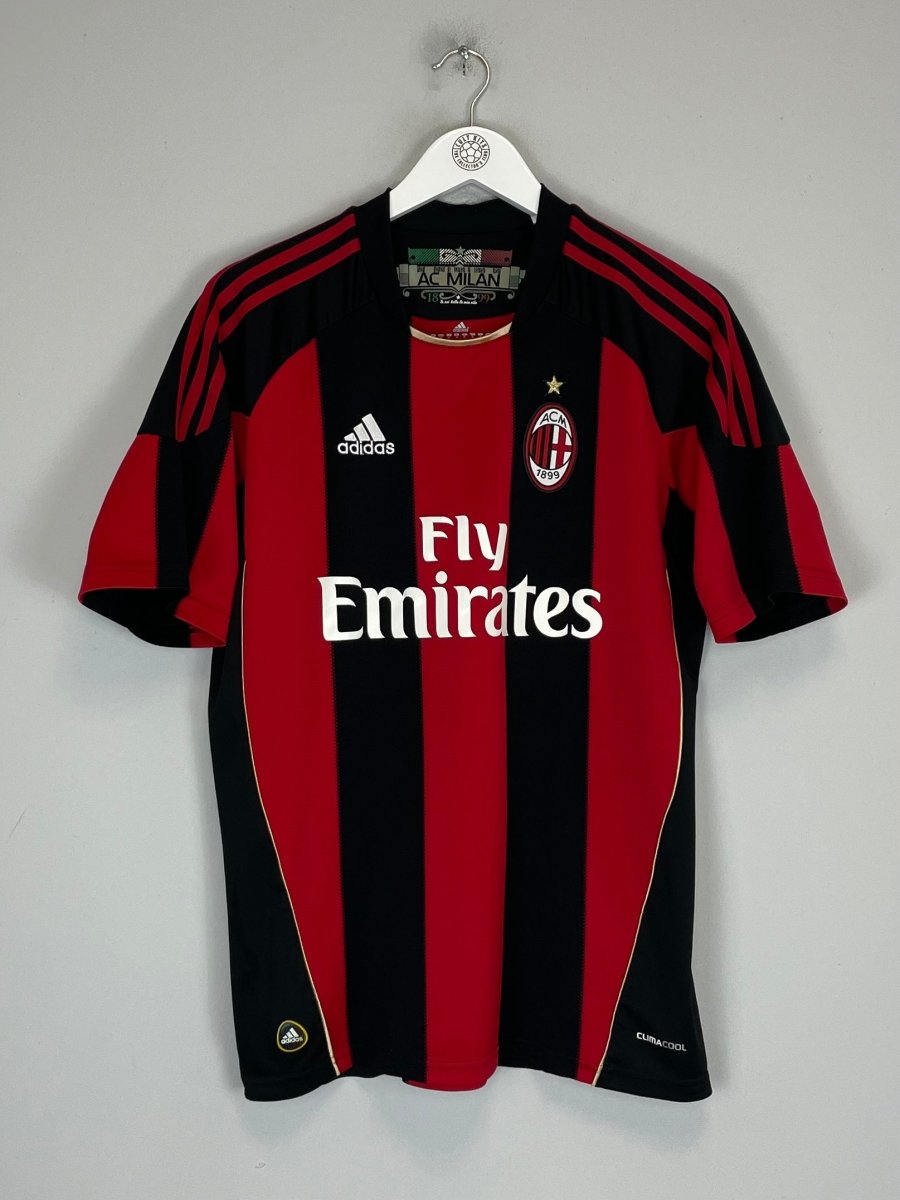 2010/11 AC MILAN RONALDINHO 80 HOME SHIRT (M) ADIDAS - Cult Kits - Medium - Buy Vintage Football Shirts, Authentic Retro Football Shirts For Sale, Classic Football Shirts & Soccer Jersey
