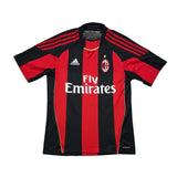Buy 2010/11 AC Milan Ronaldinho 80 Home Shirt (S) Adidas ~ Free worldwide shipping ~ Authentic Vintage Football Shirts from Cult Kits