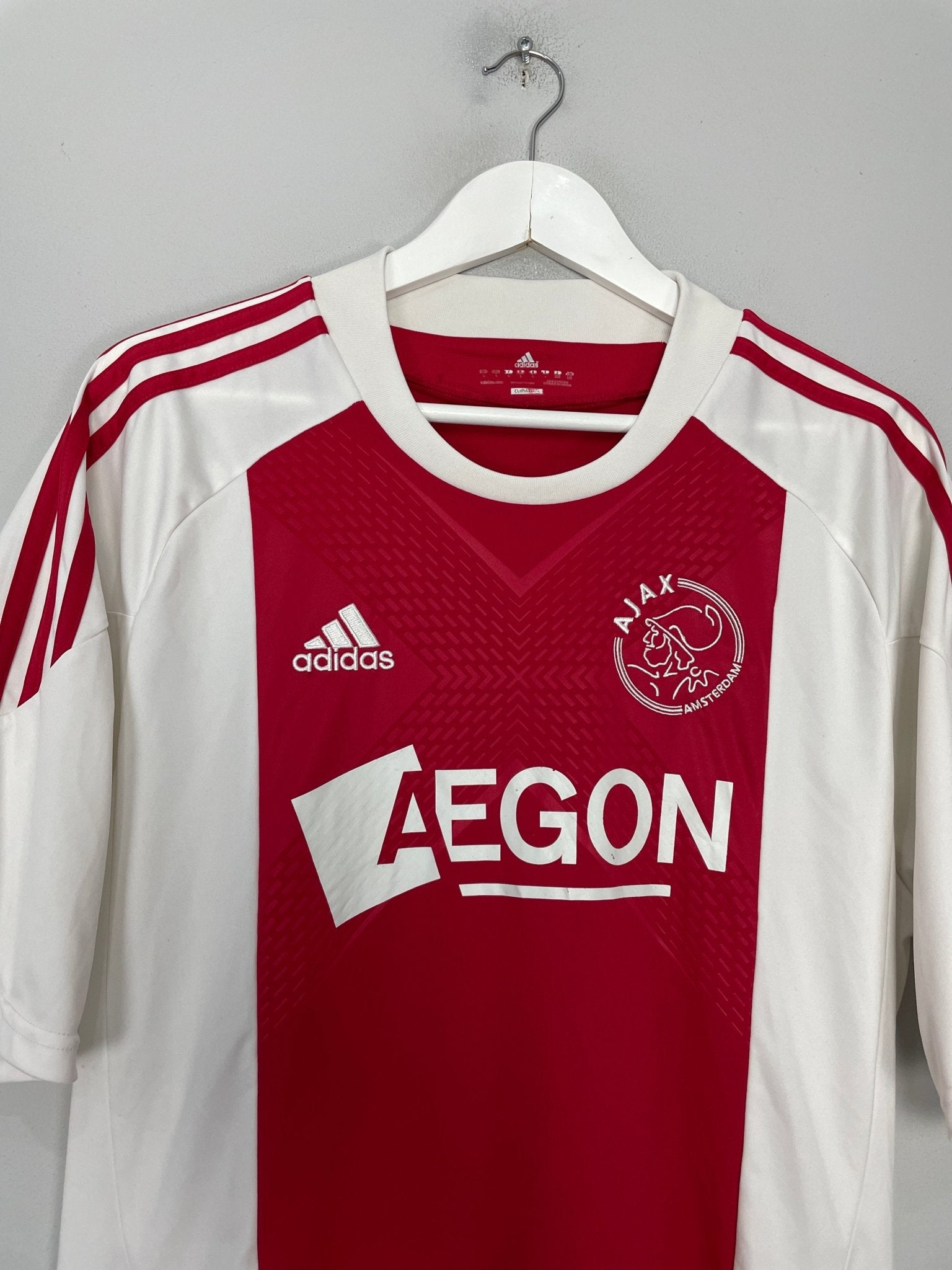 Shop 2010/11 AJAX SUAREZ #16 HOME SHIRT (L) ADIDAS, classic football shirts, vintage football shirts & retro soccer jerseys at Cult Kits