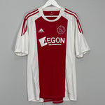 Shop 2010/11 AJAX SUAREZ #16 HOME SHIRT (L) ADIDAS, classic football shirts, vintage football shirts & retro soccer jerseys at Cult Kits