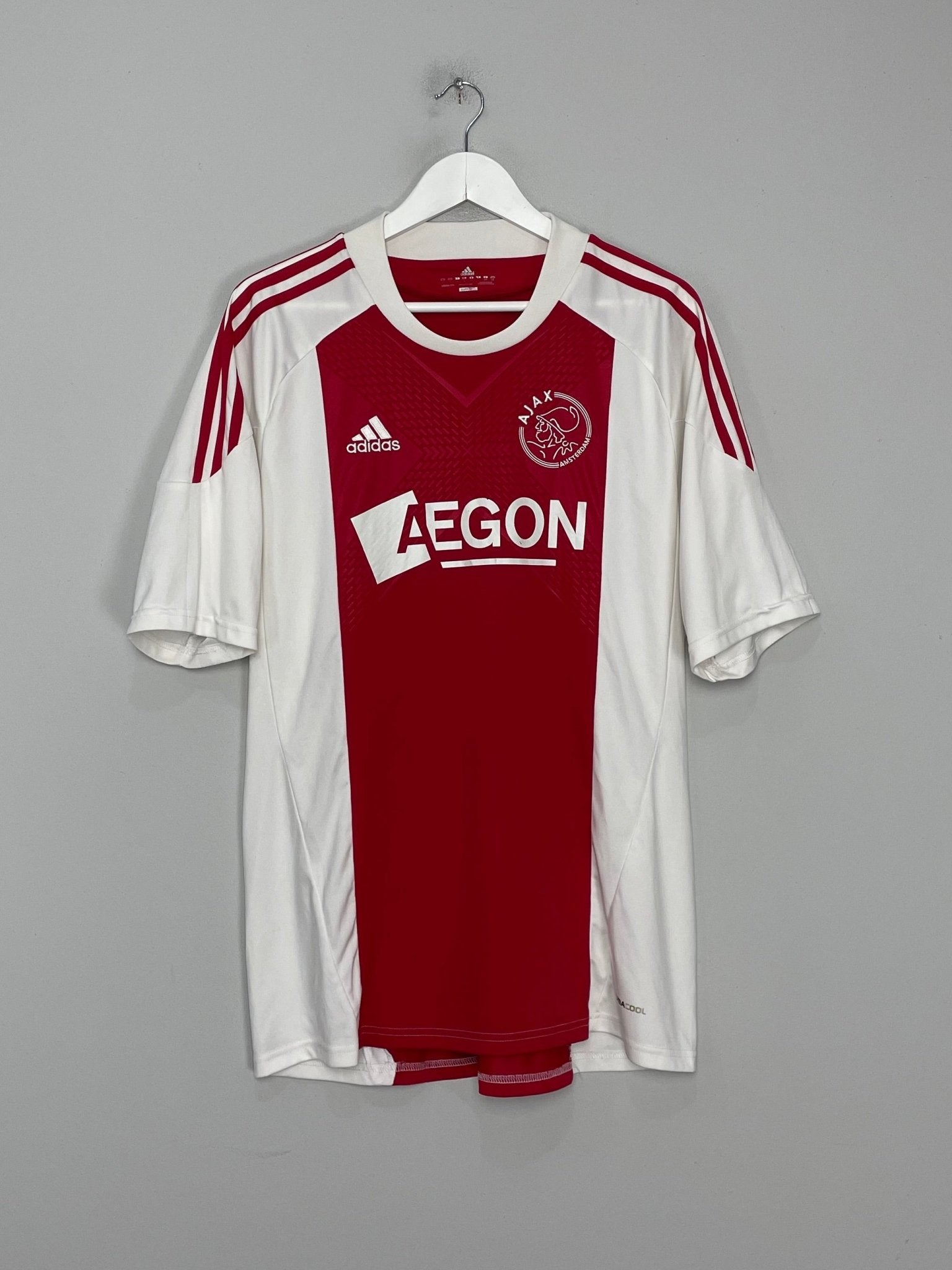 Shop 2010/11 AJAX SUAREZ #16 HOME SHIRT (L) ADIDAS, classic football shirts, vintage football shirts & retro soccer jerseys at Cult Kits