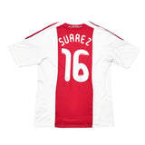 Buy 2010/11 Ajax Suarez 16 Home Shirt (L) Adidas ~ Free worldwide shipping ~ Authentic Vintage Football Shirts from Cult Kits