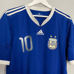 Shop 2010/11 ARGENTINA MESSI #10 AWAY SHIRT (L) ADIDAS, classic football shirts, vintage football shirts & retro soccer jerseys at Cult Kits