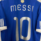 Shop 2010/11 ARGENTINA MESSI #10 AWAY SHIRT (L) ADIDAS, classic football shirts, vintage football shirts & retro soccer jerseys at Cult Kits