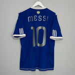Shop 2010/11 ARGENTINA MESSI #10 AWAY SHIRT (L) ADIDAS, classic football shirts, vintage football shirts & retro soccer jerseys at Cult Kits